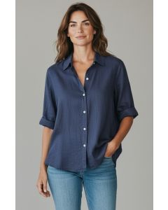 Blouse Ella blauw