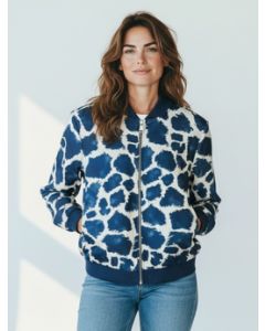 Bomberjack Jill donkerblauw