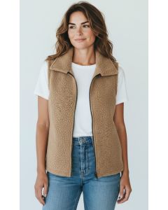 Gilet Noa beige