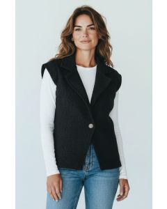 Gilet Lisa zwart
