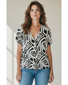 Blouse Linde zwart