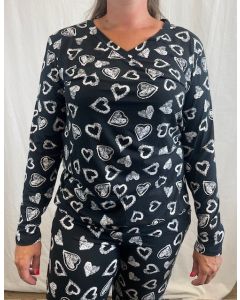 T-shirt print 1193 hartjes