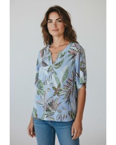 Blouse Sofie blauw