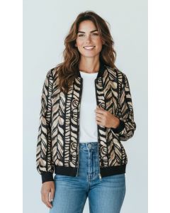 Bomberjack Jill zwart