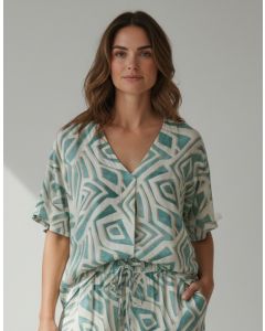 Blouse Linde esmerald