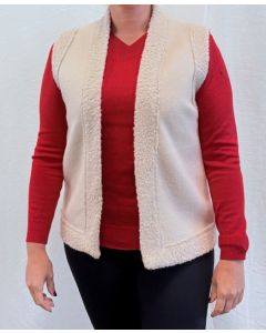 Gilet Rosie beige