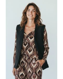 Gilet Rosie1 zwart