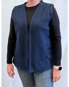 Gilet Julie donkerblauw