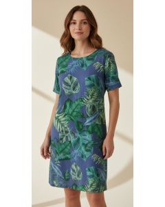 Jurk print Lieke jeans
