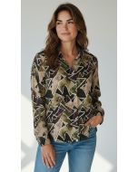 Blouse Floor army