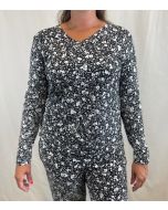 T-shirt print 1193 bloem