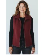 Gilet Noa bordeaux