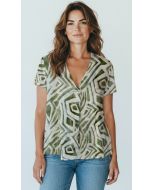 Blouse linde army