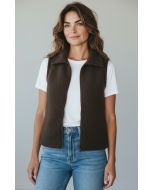 Gilet Noa bruin