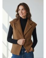 Gilet Lisa camel