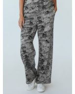 Broek print Tess zwart