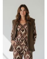 Gilet Rosie1 bruin
