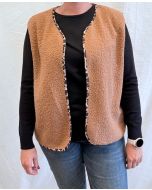 Gilet Lola camel