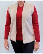 Gilet Rosie beige