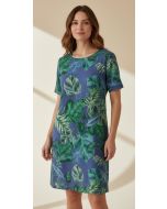 Jurk print Lieke jeans